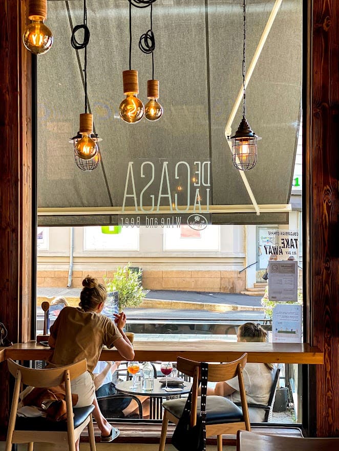 Inside De La Casa pasta bar